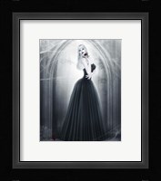 White & Red Fine Art Print