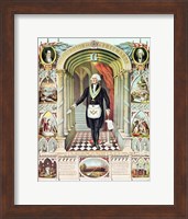 George Washington as a Freemason Fine Art Print