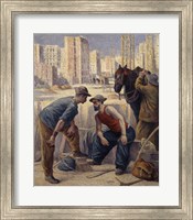 The Diggers, 1908-1912 Fine Art Print