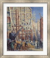 The Construction Site, 1911 Fine Art Print