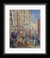 The Construction Site, 1911 Fine Art Print