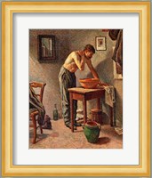 Man Washing Himself, 1886 Fine Art Print