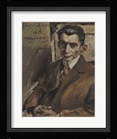 Portrait Of Julius Meier-Graefe, 1914 Fine Art Print