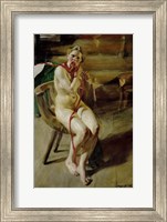 Nude Braiding Her Hair, 1907 Fine Art Print