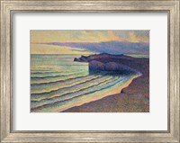Seashore In Normandy, 1893 Fine Art Print
