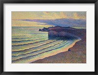 Seashore In Normandy, 1893 Fine Art Print