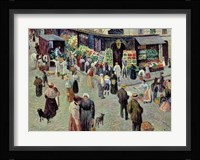 La Rue Des Abesses, Paris Fine Art Print