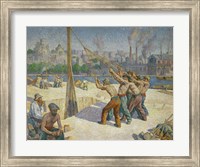 The Pile-drivers, Seine Quai, Billancourt, 1902-1903 Fine Art Print