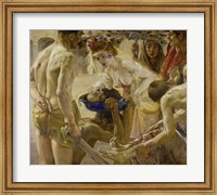 Salome And The Head Of Saint John The Baptist Fine Art Print