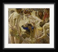 Salome And The Head Of Saint John The Baptist Fine Art Print