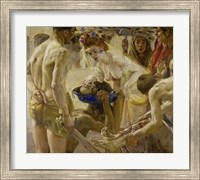 Salome And The Head Of Saint John The Baptist Fine Art Print