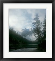 Glacier A Framed Print
