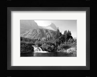 Waterfall And Cliffs 6 Fine Art Print