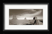 Sepia Monument Valley Fine Art Print