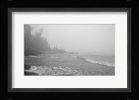 Lake Superior Black And White 29 Fine Art Print