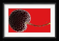 Cherry Covered In Water Drops I Fine Art Print
