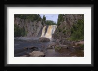 North Shore Waterfall And Lake I Fine Art Print