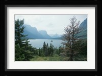Glacier National Park  Lake 14 Framed Print