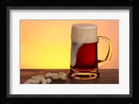 Beer Foam Running And Peanuts Fine Art Print