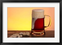 Beer Foam Running And Peanuts Fine Art Print