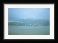 Misty Lake Swim Fine Art Print