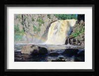 Lake Superior Waterfall 10 Fine Art Print