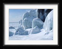 Lake Superior Winter Snow 20 Fine Art Print