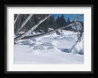 Lake Superior Winter Snow 25 Fine Art Print