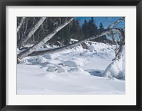 Lake Superior Winter Snow 25 Fine Art Print