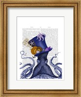 Octopus Nautical Hat Fine Art Print