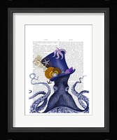 Octopus Nautical Hat Fine Art Print