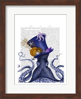 Octopus Nautical Hat Fine Art Print