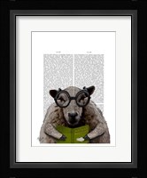 Intelligent Sheep Framed Print