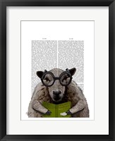 Intelligent Sheep Framed Print