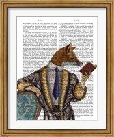 Book Reader Fox Fine Art Print