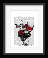 British Afternoon Tea Hat Framed Print