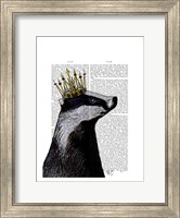 Badger King I Fine Art Print