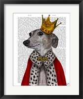 Greyhound Queen Fine Art Print