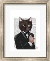 James Bond Cat Fine Art Print
