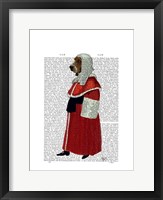 Basset Hound Judge Full I Framed Print
