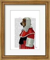 Basset Hound Judge Portrait I Fine Art Print