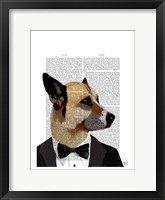 Debonair James Bond Dog Fine Art Print