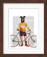 Greyhound Cyclist Fine Art Print