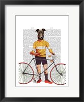 Greyhound Cyclist Fine Art Print