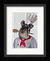 Schnauzer Chef Fine Art Print