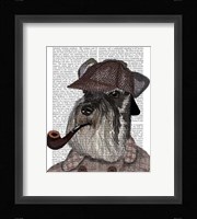Schnauzer Sherlock Fine Art Print