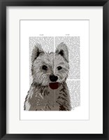 West Highland Terrier Plain Fine Art Print