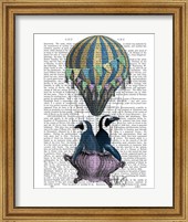 Flying Penguins Fine Art Print