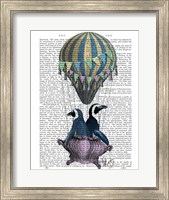 Flying Penguins Fine Art Print