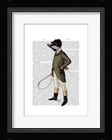 Badger The Rider Full I Framed Print